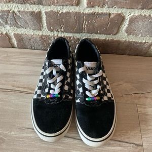 Vans Checkered Suede Sneakers